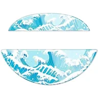 Gadżety dla graczy - Ślizgacze LAMZU Glass Skates do Atlantis Mini Niebieski - miniaturka - grafika 1