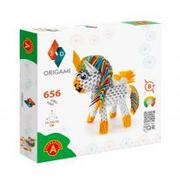 Zabawki kreatywne - Alexander Origami 3D Jednorożec ALEX 451589 - miniaturka - grafika 1
