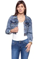 Kurtki damskie - Wrangler, Kurtka damska, Cropped Jacket Risky Business W421Gf25G, rozmiar M - miniaturka - grafika 1