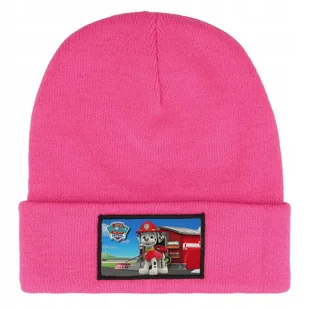 CZAPKA ZIMOWA CIEPŁA RÓŻOWA DZIECIĘCA Z MOTYWEM PSI PATROL MIX WZORÓW - Czapki damskie - miniaturka - grafika 1