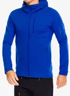 Bluzy sportowe męskie - Bluza polarowa Salomon Essential Lightwarm HD - surf the web - miniaturka - grafika 1