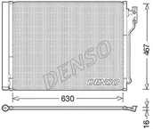 Akcesoria do klimatyzacji i ogrzewania - Skraplacz, klimatyzacja Denso DCN05031 - miniaturka - grafika 1