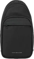 Torebki damskie - TOMMY HILFIGER Męska torba na ramię TH REPREVE AM0AM13363, czarna (czarna), czarny (czarny) - miniaturka - grafika 1