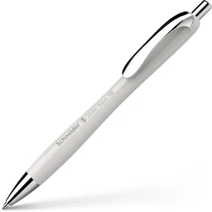Długopis automatyczny SCHNEIDER Slider Rave, XB, 1szt., szary - Długopisy - miniaturka - grafika 1