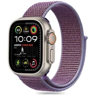 Akcesoria do smartwatchy - Pasek TECH-PROTECT Nylon do Apple Watch 6/7/8/9/10/SE/Ultra 1/2 (44/45/46/49mm) Fioletowy - miniaturka - grafika 1