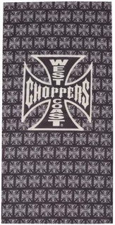 Szaliki i chustki dla dzieci - szalik (chusta) WEST COAST CHOPPERS - CROSS - BLACK - WCCTU021ZW - grafika 1