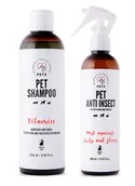 Szampony i odżywki dla psów - PET Shampoo Vitamin_Szampon Witaminowy 250ml Odżywczy i pielęgnujący + PETS ANTI INSECT - skuteczna ochrona przeciw kleszczom, pchłom oraz innym owadom 250ml - miniaturka - grafika 1