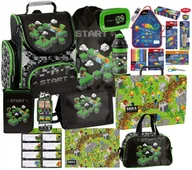 Plecaki szkolne i tornistry - 20 Elem Zestaw Tornister Szkolny Minecraft Tonister Minecraft Plecak - miniaturka - grafika 1