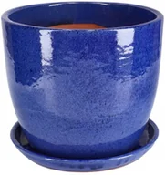 Donice - DONICA DONICZKA Z PODSTAWKĄ FI 31 CM OSŁONKA OGRODOWA CERAMICZNA NA KWIATY - miniaturka - grafika 1