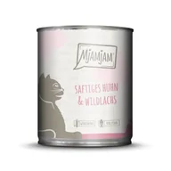 Mokra karma dla kotów - MjAMjAM mokra karma dla kota dorosłego 6x800 g Kurczak i dziki łosoś - miniaturka - grafika 1
