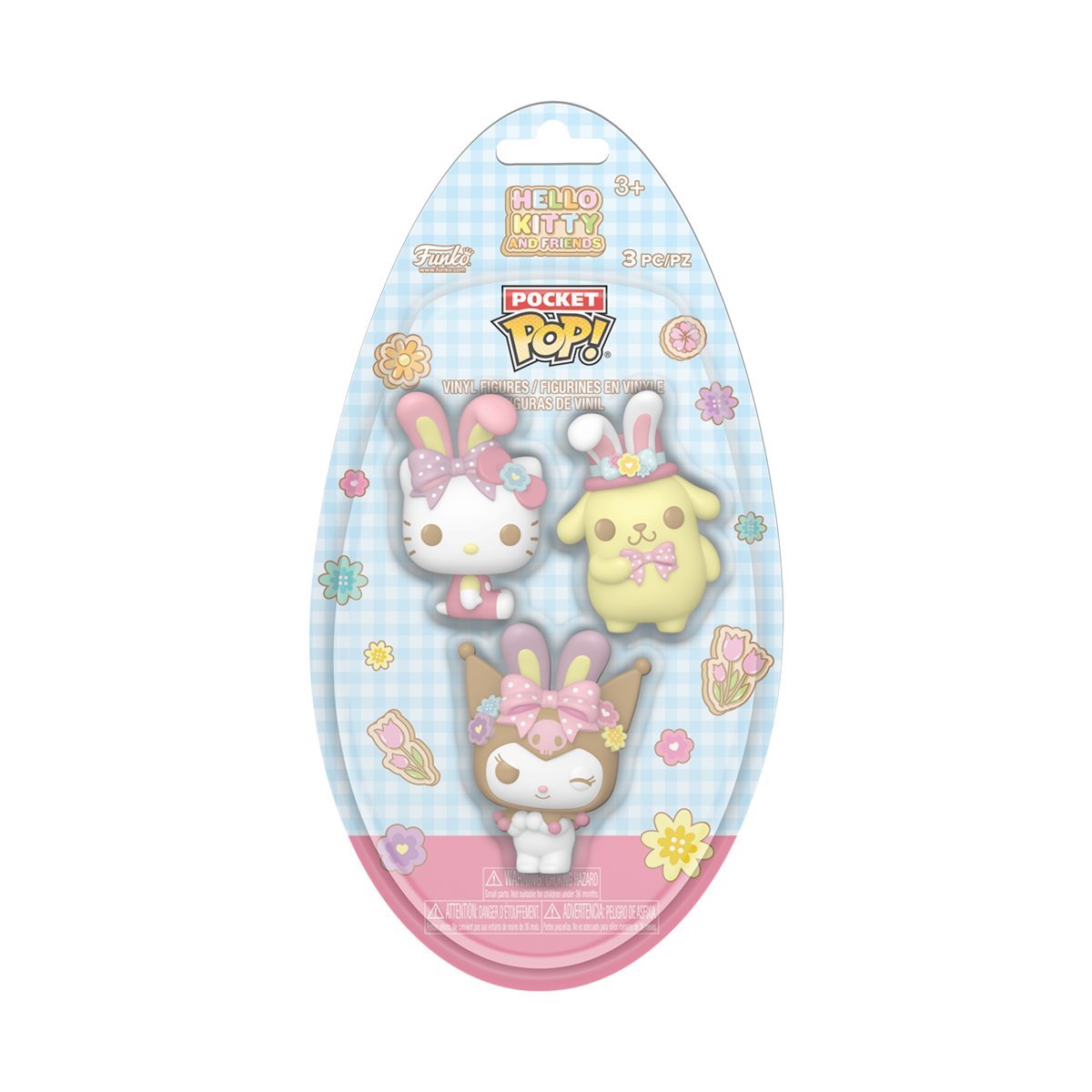 Funko, Funko POP! Pocket Pop! Multi-pack, ANIME, Figurka Kolekcjonerska, Hello Kitty, 3-pak