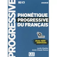 Książki do nauki języka francuskiego - Charliac Lucile, Motron Annie-Claude Phonetique Progressive du Francais Avance - miniaturka - grafika 1