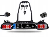 Bagażniki na rowery - Storm 3 uchylny Bagażnik Rowerowy na Hak 3 rowery - miniaturka - grafika 1