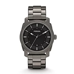 FOSSIL Męski zegarek, rozmiar koperty 42 mm, kwarcowy mechanizm chronografu, pasek ze stali nierdzewnej, Smoke, Bransoletka - Paski - miniaturka - grafika 1