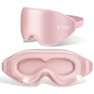 Akcesoria do bielizny - Zaciemniająca Opaska Na Oczy Do Snu Do Spania Maska 3d Regulowana Delikatna - miniaturka - grafika 1