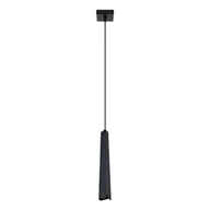 Lampy sufitowe - Lampa wisząca PRYSM 1 czarna SOLLUX LIGHTING - miniaturka - grafika 1