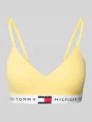 Biustonosze - Biustonosz typu bralette z mieszanki bawełny i elastanu - miniaturka - grafika 1