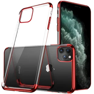 Etui TPU do Apple iPhone 11 Pro Max Pro Max Etui silikonowe przezroczyste z kolorowym brandingiem Etui na telefon komórkowy - Etui i futerały do telefonów - miniaturka - grafika 1