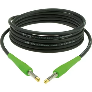 Klotz KIKC4.5PP4 Kabel Jack-Jack 4,5m zielone wtyki - Inne akcesoria gitarowe - miniaturka - grafika 1