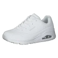 Trampki damskie - Skechers Damskie trampki UNO, białe, 2 UK - miniaturka - grafika 1