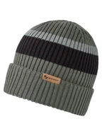 Czapki damskie - Ziener Czapka beanie "Indri" w kolorze szarym - miniaturka - grafika 1