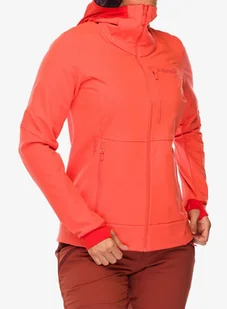Kurtka skiturowa damska Norrona Lofoten Hiloflex200 Hood - orange alert/arednalin - Kurtki narciarskie - miniaturka - grafika 1