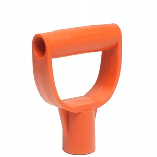 FI 30 MM - MOCNY UCHWYT RĄCZKA DO TRZONKA ŁOPATY SZPADLA - pomarańczowy - Łopaty i widły - miniaturka - grafika 1