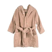 Szlafroki dla dzieci - Filibabba Szlafrok z haftem (3-4 l) Frappé - miniaturka - grafika 1