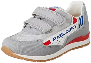 Sneakersy Pablosky - 290850 D Grey - Buty dla chłopców - miniaturka - grafika 1