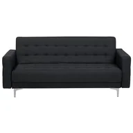 Sofy i kanapy - Beliani Sofa rozkładana grafitowa ABERDEEN - miniaturka - grafika 1