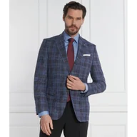 Marynarki męskie - BOSS Wełniana marynarka H-Hutson-233 | Slim Fit | z dodatkiem lnu - miniaturka - grafika 1