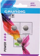 Baterie i akcesoria - Baterie płaskie alkaliczne AG13 LR44 GRUNDIG x3 - miniaturka - grafika 1