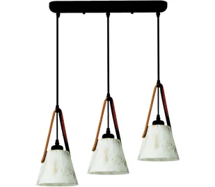 Żyrandol na lince 3xE27/40W/230V biały - Lampy sufitowe - miniaturka - grafika 1