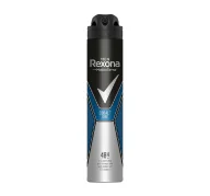 Dezodoranty i antyperspiranty męskie - REXONA MEN ANTYPERSPIRANT W SPRAYU DLA MĘŻCZYZN COBALT DRY 200ML - miniaturka - grafika 1