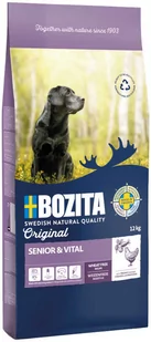 Bozita Original Senior & Vital, kurczak - bez pszenicy - 2 x 12 kg Dostawa GRATIS! - Sucha karma dla psów - miniaturka - grafika 1