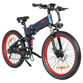 Rowery elektryczne - SAMEBIKE LO26-Plus Electric Bike 1000W Motor 48V 15Ah Battery 26 inch Tires 45km/h Max Speed 100km Range Hydraulic Disc B - miniaturka - grafika 1