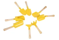 Zestawy naczyń dla dzieci - CLASSIC WORLD EDU Zestaw Metalowych Narzędzi do Piasku i Ogrodu 8 szt. - miniaturka - grafika 1