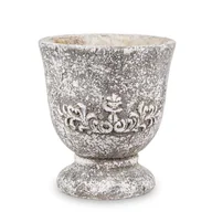 Donice - Osłonka Ceramiczna Szara H: 18 Cm - miniaturka - grafika 1