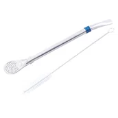 Słomki do napojów - Bombilla Anillo niebieska - miniaturka - grafika 1