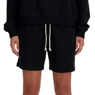 Spodnie sportowe damskie - Spodenki New Balance WS41508BK - czarne - miniaturka - grafika 1