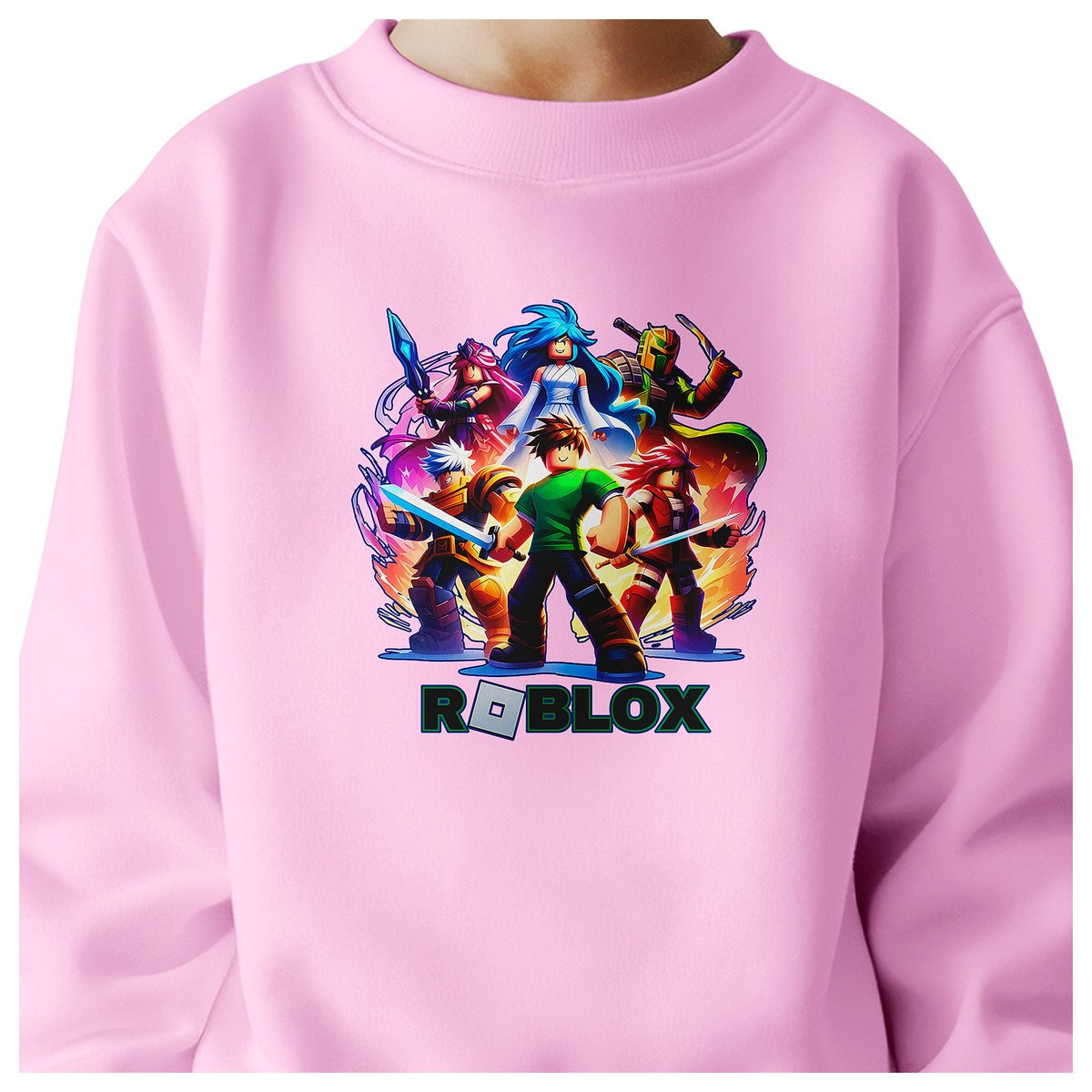 BLUZA DZIECIĘCA ROBLOX DLA CHŁOPCA DZIEWCZYNKI 134-140