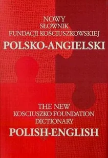 Nowy słownik Fundacji Kościuszkowskiej polsko-angielski, angielsko-polski. Tom 1-2 - Książki do nauki języka angielskiego - miniaturka - grafika 1