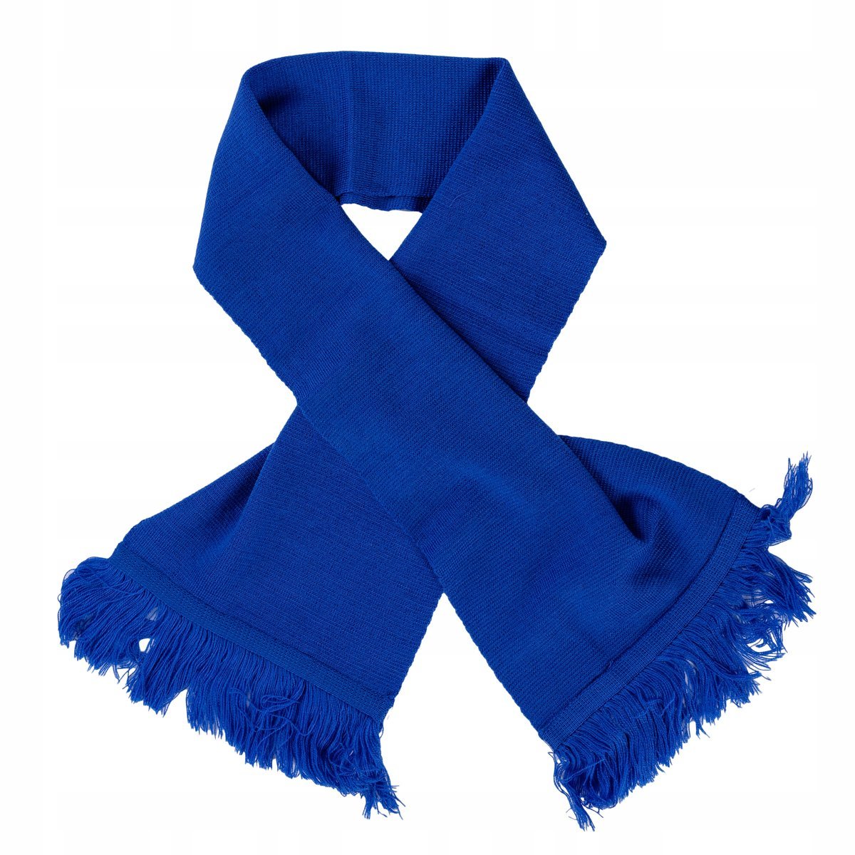 Szalik Policyjny Zimowy Chabrowy z Frędzlami Ciepły Oficjalny Nowy Wzór