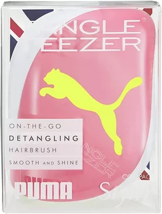 Tangle Teezer compact styler - Szczotka do włosów PUMA Neon Pink - Szczotki i grzebienie do włosów - miniaturka - grafika 1