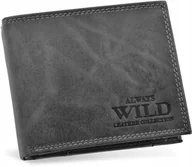 Portfele - Klasyczny skórzany portfel męski skóra kolory - miniaturka - grafika 1