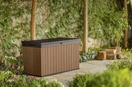 Skrzynie ogrodowe - Skrzynia ogrodowa KETER Darwin Box 17211696 Brązowy - miniaturka - grafika 1