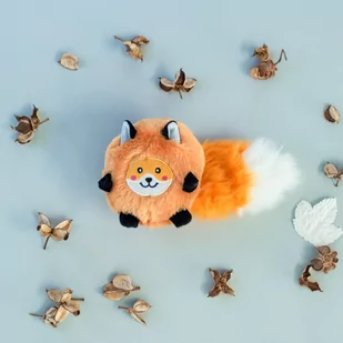 ZIPPYPAWS Pluszowy włochaty lisek dla psa - Zabawki dla psów - miniaturka - grafika 3