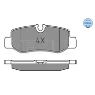 Klocki hamulcowe - Klocki hamulcowe - komplet MEYLE 025 221 0118 - miniaturka - grafika 1