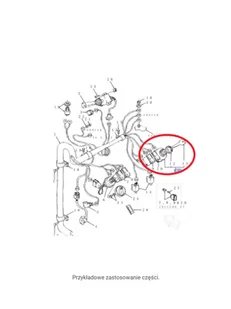 NEW HOLLAND CASE Stacyjka CNH 86500903 86500903 - Części i akcesoria do maszyn rolniczych - miniaturka - grafika 1