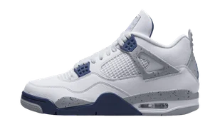 Air Jordan 4 Midnight Navy - Buty sportowe męskie - miniaturka - grafika 1